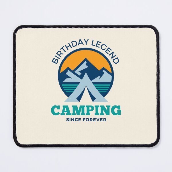 Item preview, Camping Birthday Legend designed and sold by Pearl67.