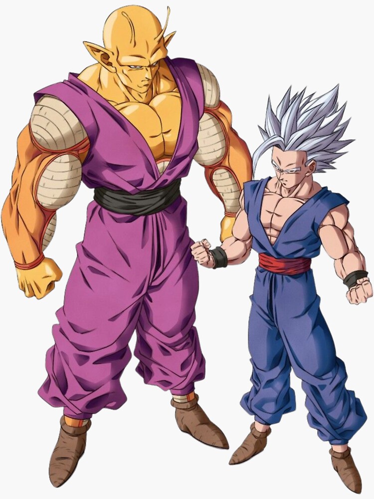"Gohan beast and orange piccolo " Sticker for Sale by ZORODESIGN