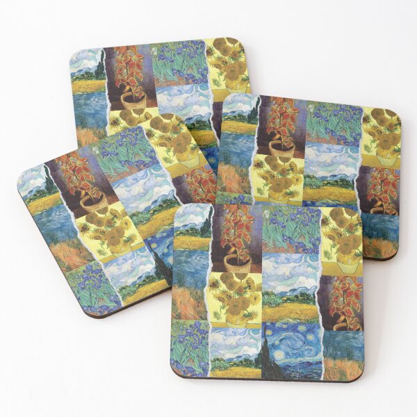 Item preview, Vintage Vincent Van Gogh Collage designed and sold by BossyCatHome.