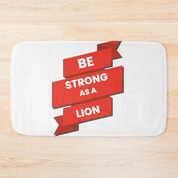 Item preview, Be strong as a lion designed and sold by earth wings.
