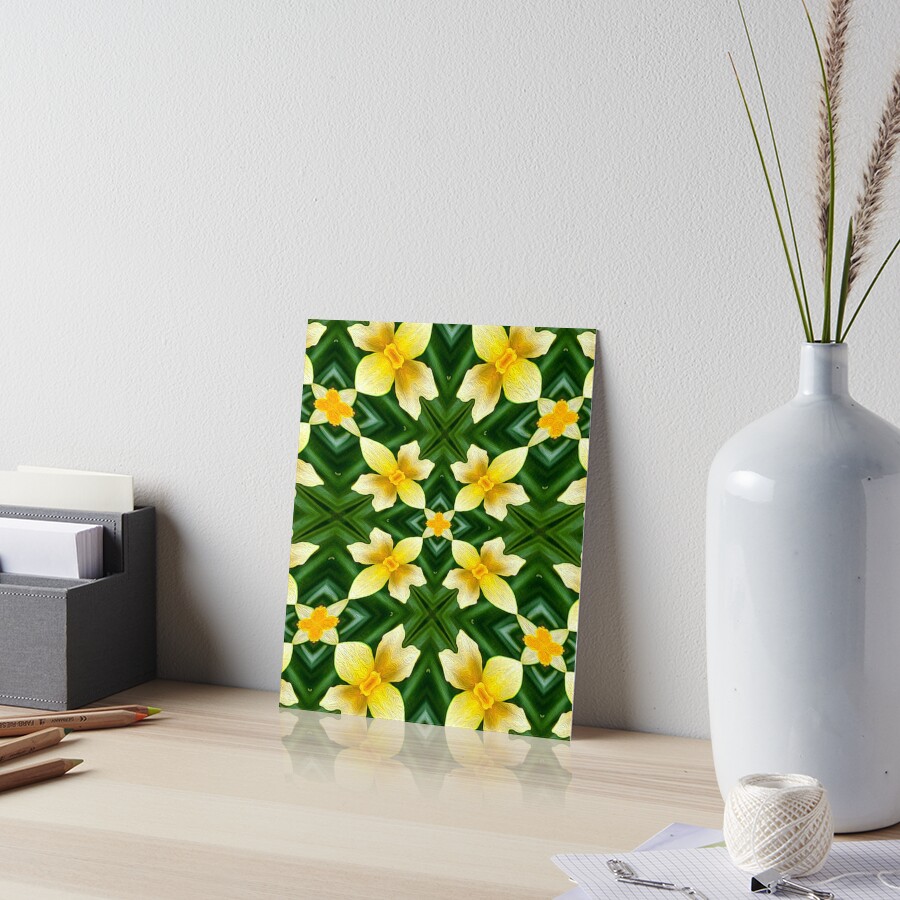 Item preview, Art Board Print designed and sold by Patternflower.