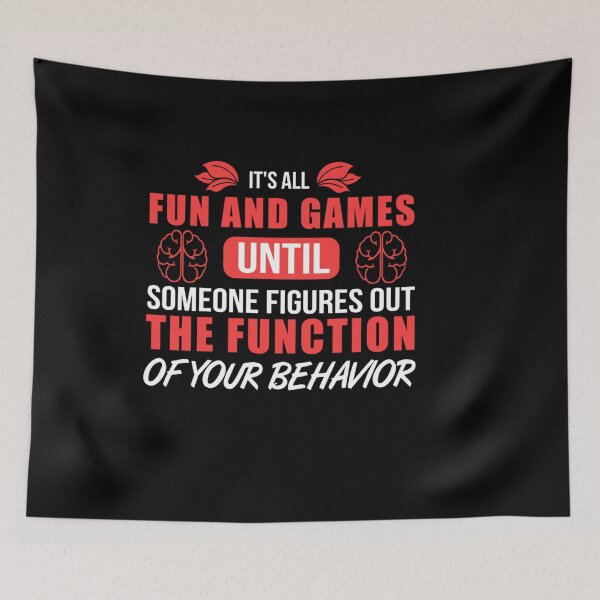 Item preview, ITS ALL FUN AND GAME FUNNY PSYCHOLOGIST PSYCHOLOGY STUDENT designed and sold by sobriowslen.
