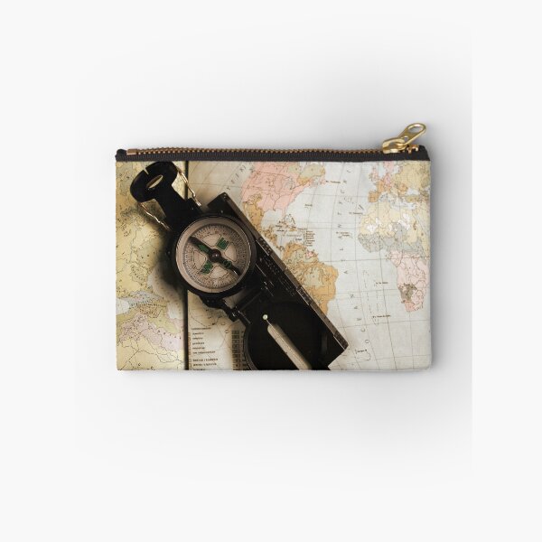 Item preview, Old map and compass - traveler style designed and sold by Krukowski.
