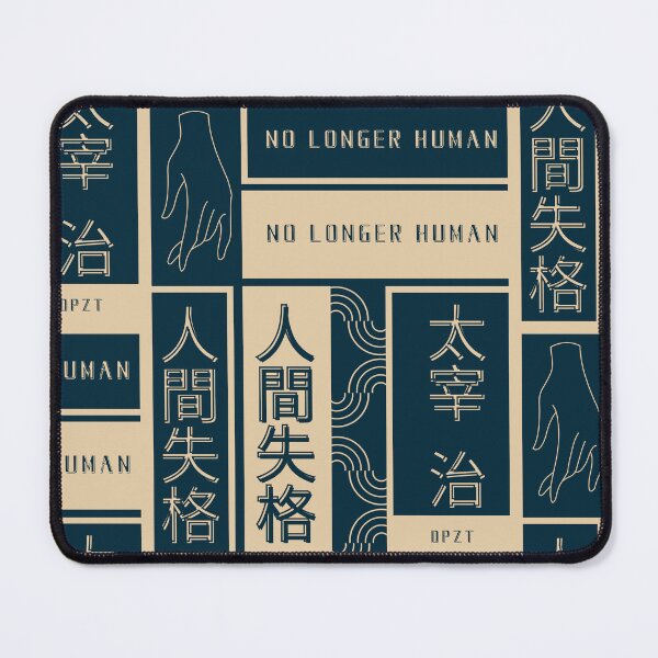 Item preview, No Longer Human (Dazai Osamu) Dark Blue & Cream designed and sold by DPZT.