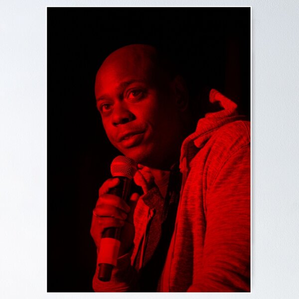 Vista previa del artículo con la obra «Dave Chappelle - Celebridad», diseñado y vendido por Powerofwordss.