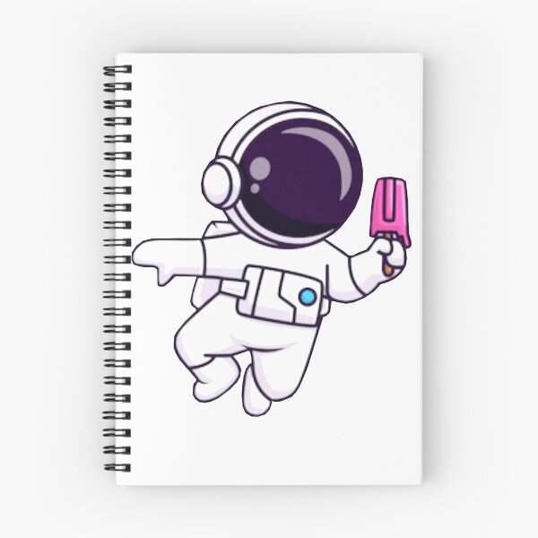 Item preview,   Cute astronaut carrying a ice cream cartoon designed and sold by BEAUTY ⭐⭐⭐⭐⭐.