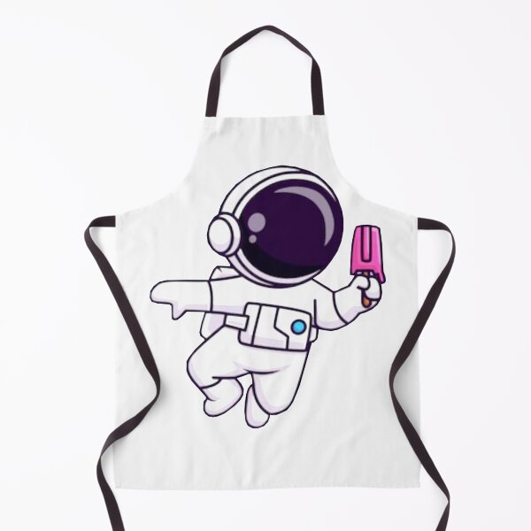 Item preview, Cute astronaut carrying a ice cream cartoon designed and sold by BEAUTY ⭐⭐⭐⭐⭐.
