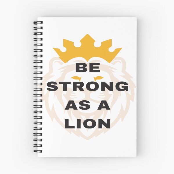 Item preview, Be strong as a lion designed and sold by earth wings.