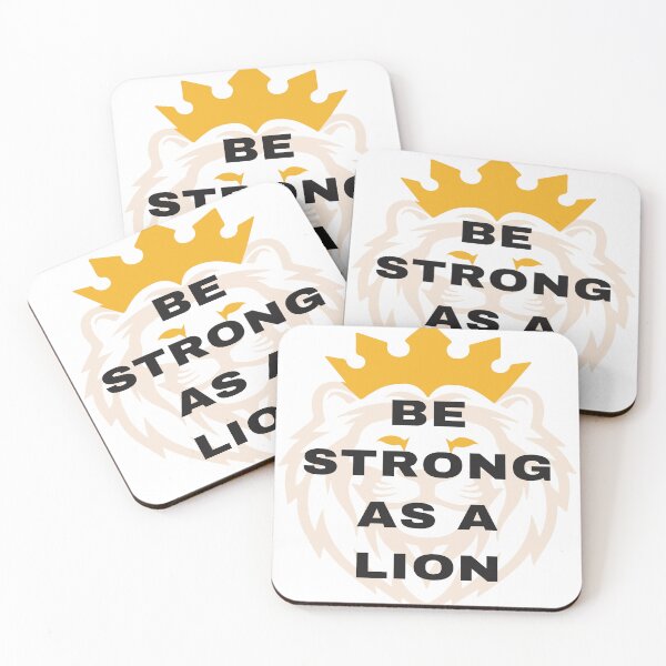 Item preview, Be strong as a lion designed and sold by earth wings.