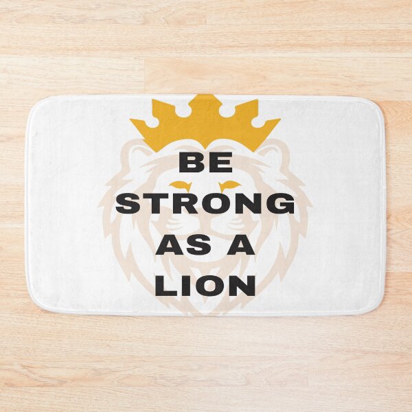 Item preview, Be strong as a lion designed and sold by earth wings.