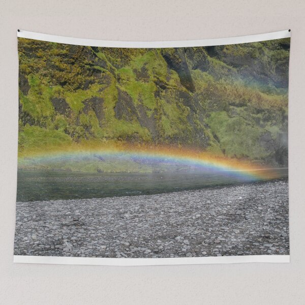 Item preview, Rainbow above river designed and sold by Photopat.