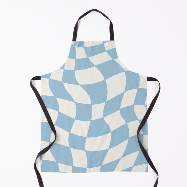 Item preview, Light Blue Groovy Distorted Wave Checker Grid designed and sold by Elijah T.