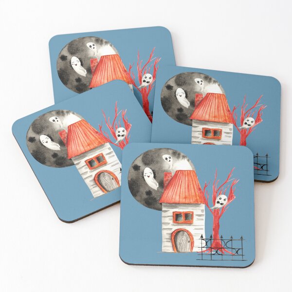 Item preview, Haunted house that haunted by bunch of nice ghosts designed and sold by pinkyfish1010.