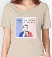 Macron macht unseren Planeten wieder großartig Loose Fit T-Shirt