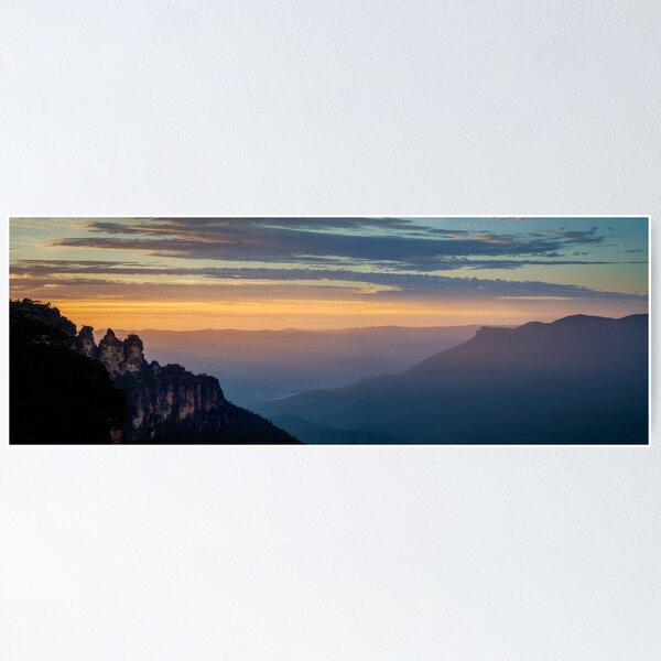 Item preview, Three Sisters at Sunrise designed and sold by ZoMartinPhotos.