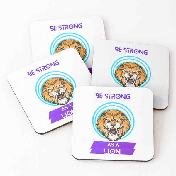 Item preview, Be strong as a lion designed and sold by earth wings.
