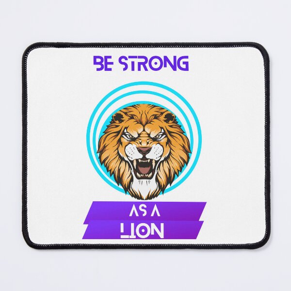 Item preview, Be strong as a lion designed and sold by earth wings.