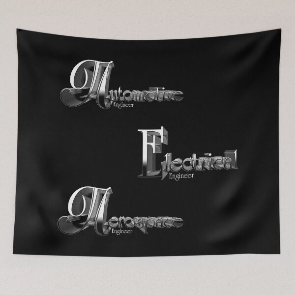 Item preview, Engineer Sticker Pack Set 10 With Flare Typography Graphic Design by Xzendor7 designed and sold by Xzendor7 Digital Art Creations.
