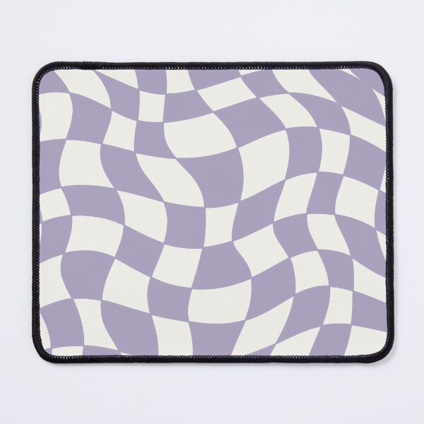 Item preview, Purple Groovy Distorted Wave Checker Grid designed and sold by Elijah T.