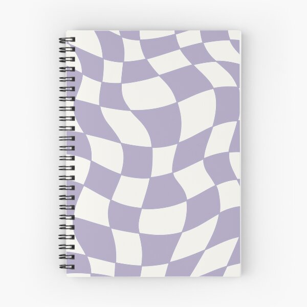 Item preview, Purple Groovy Distorted Wave Checker Grid designed and sold by Elijah T.