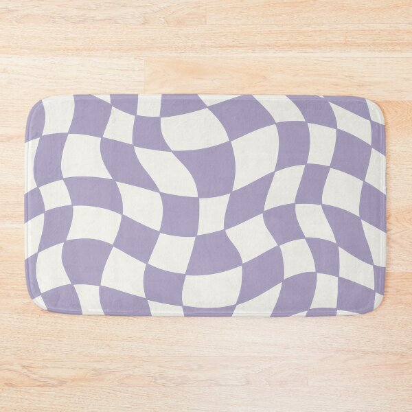 Item preview, Purple Groovy Distorted Wave Checker Grid designed and sold by Elijah T.