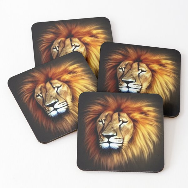 Item preview, Be strong as a lion, cute cartoon lion art for lovers of lions, the outdoors, freedom designed and sold by haRexia.