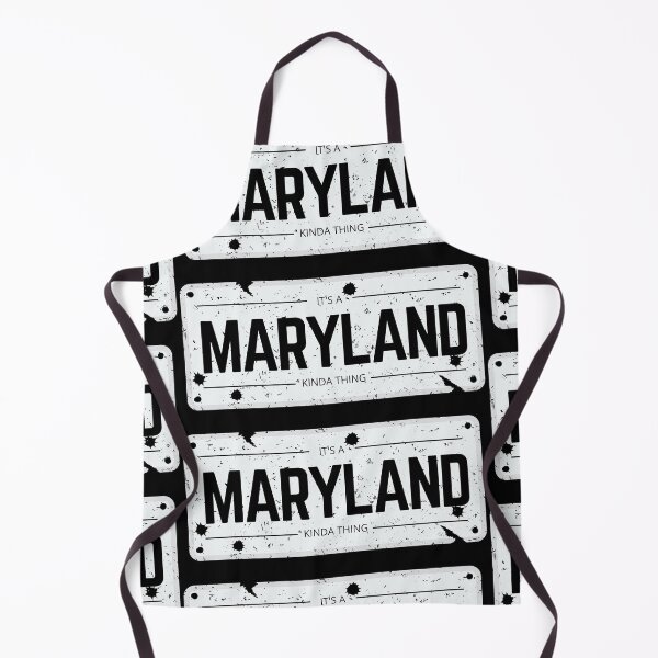 Item preview, Its a MARYLAND kinda thing number plate distressed designed and sold by 133DandC.