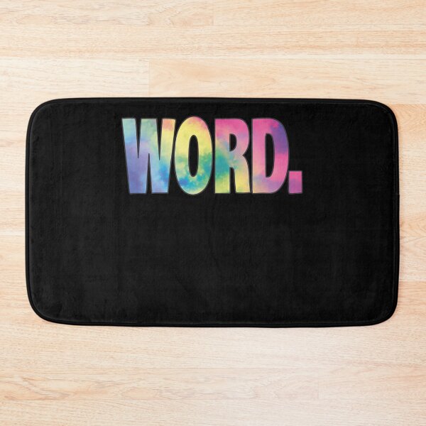 Item preview, A Design That Says Word Rainbow That Says Word Use This Design To Testify The Word Pun Typography designed and sold by Countrysmart.