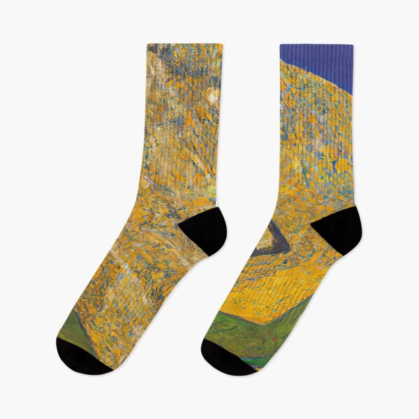 Item preview, Golden Yellow and Blue Mountain Peak designed and sold by shiitakicats.