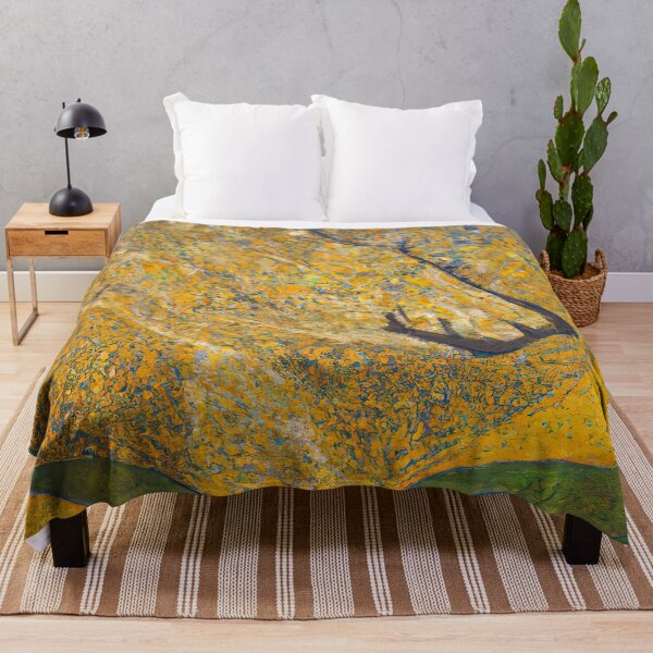 Item preview, Golden Yellow and Blue Mountain Peak designed and sold by shiitakicats.