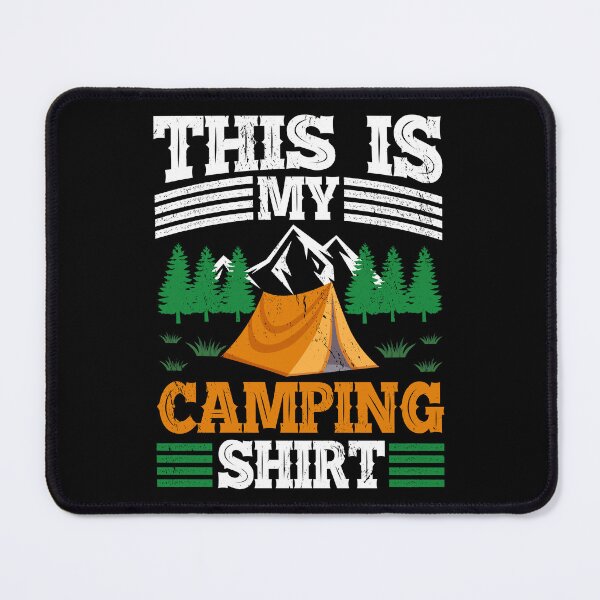 Item preview, This Is My Camping Shirt Outdoor Tent Wilderness Glamper designed and sold by haselshirt.