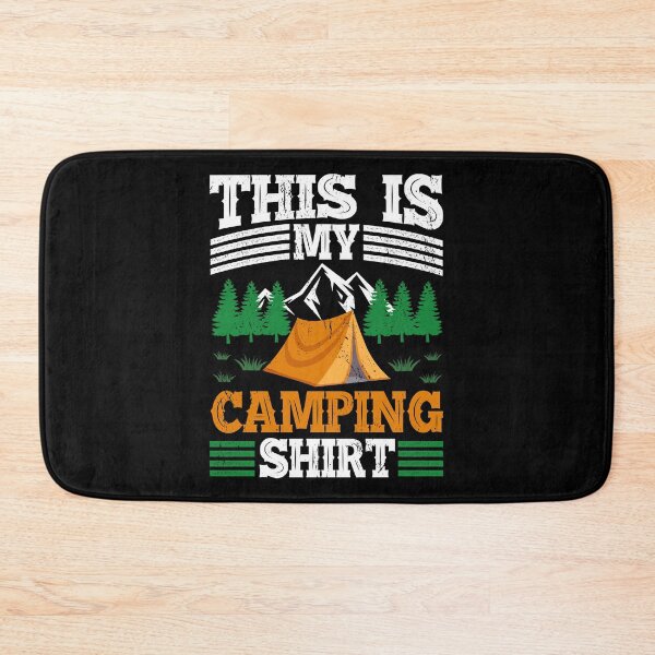 Item preview, This Is My Camping Shirt Outdoor Tent Wilderness Glamper designed and sold by haselshirt.
