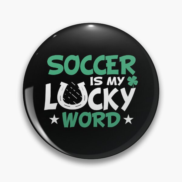 Artikelvorschau, Fußball-Glückswort, cool, lustig, Fußballspieler, Team, Fan, Trainer, Enthusiasten, Zitate, Witze, Essentia entworfen und verkauft von cmarazdv.