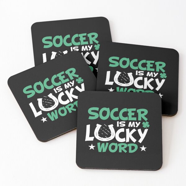 Item preview, Soccer Lucky Word Cool Funny Soccer Player Team Fan Coach Enthusiasts Quotes Jokes Essentia designed and sold by cmarazdv.