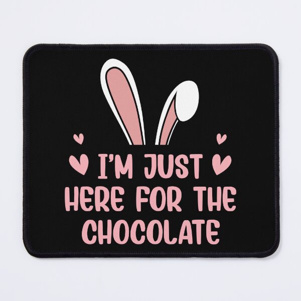 Item preview, I'm Just Here For The Chocolate Funny Easter Bunny designed and sold by haselshirt.