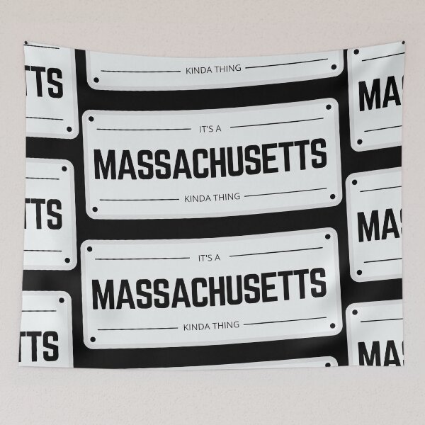 Item preview, Its a MASSACHUSETTS kinda thing number plate  designed and sold by 133DandC.