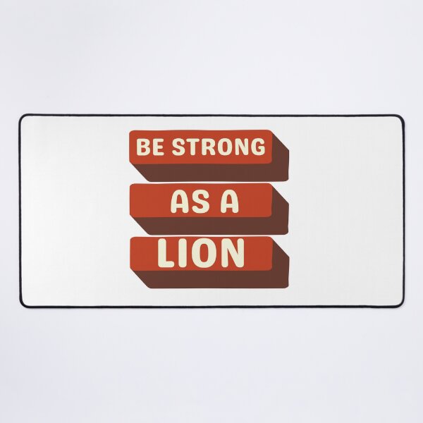 Item preview, Be strong as a lion designed and sold by earth wings.
