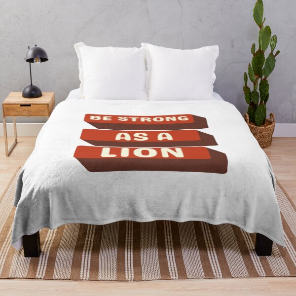 Item preview, Be strong as a lion designed and sold by earth wings.
