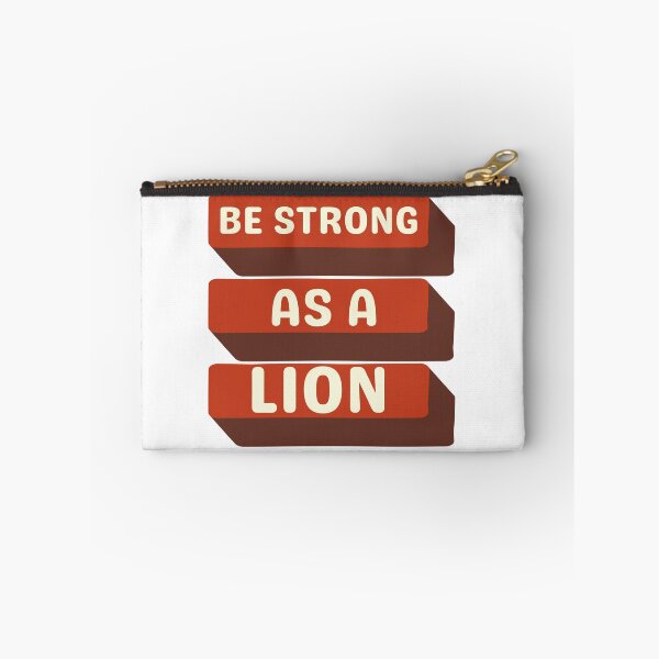 Item preview, Be strong as a lion designed and sold by earth wings.