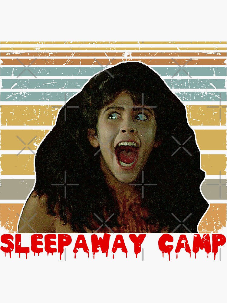 "Sleepaway Camp Horror Movie" Sticker for Sale by LeonaVanxi Redbubble