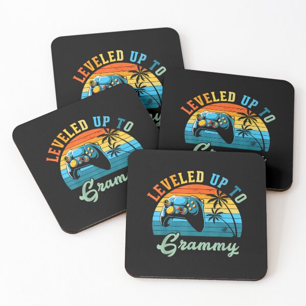 Item preview, Leveled Up to Grammy Birth Announcement designed and sold by dolsy-store.