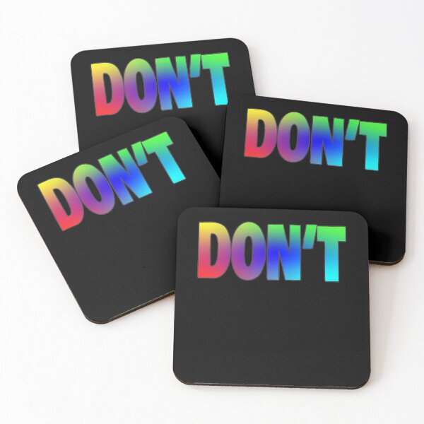 Item preview, Cool Dont Word Art Design Simple Word Trendy Do Not Dont Design To Testify The Word Pun Typography designed and sold by Countrysmart.