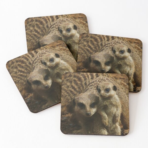Item preview, Meerkat baby and Mum designed and sold by Sunset Photography by Andy Cooper.