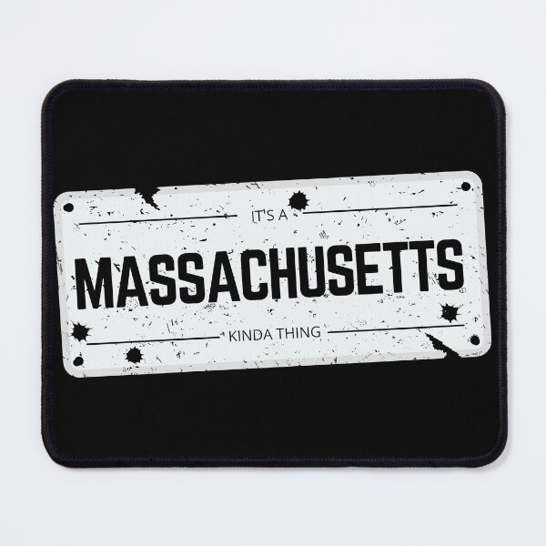 Item preview, Its a MASSACHUSETTS kinda thing number plate distressed designed and sold by 133DandC.