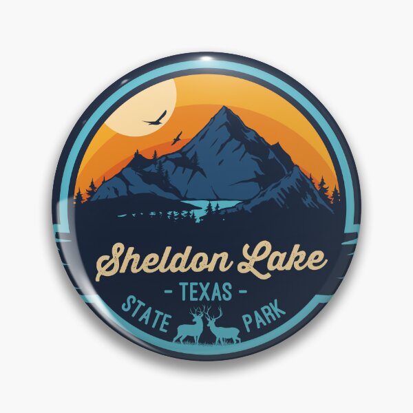 Item preview, Sheldon Lake State Park Texas Vacation TX Souvenir Badge designed and sold by mountainfad.