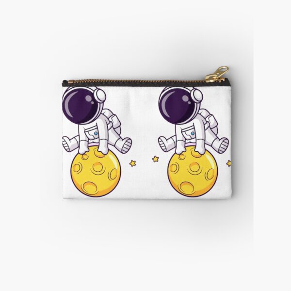 Item preview,   Cute astronaut jumping moon cartoon designed and sold by BEAUTY ⭐⭐⭐⭐⭐.