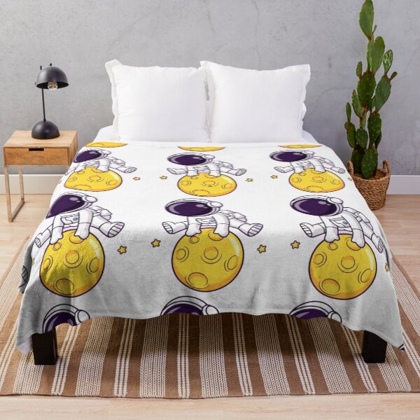 Item preview,   Cute astronaut jumping moon cartoon designed and sold by BEAUTY ⭐⭐⭐⭐⭐.