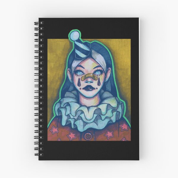 Item preview, "Creepy clown" traditional drawing designed and sold by ladalsk.