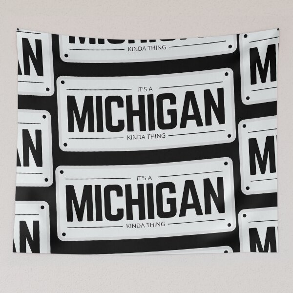 Item preview, Its a MICHIGAN kinda thing number plate  designed and sold by 133DandC.
