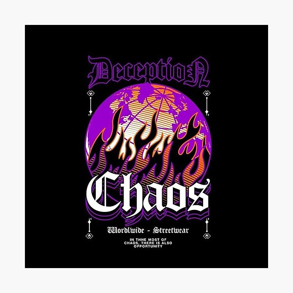 Item preview, DECEPTION CHAOS  designed and sold by Gio Wonder.